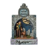 Figurine: Ghostly Graveyard Guardian - Haunted Mansion Diarama