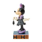 Figurine: Minnie Mouse (in Spider Dress) - Web-tastic Halloween