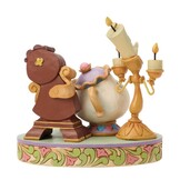 Figurine: Lumiere, Mrs Potts, Cogsworth and Chip - Heart of the Castle