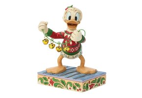 Figurine: Donald Duck  (with Bells) - Holiday Jingle