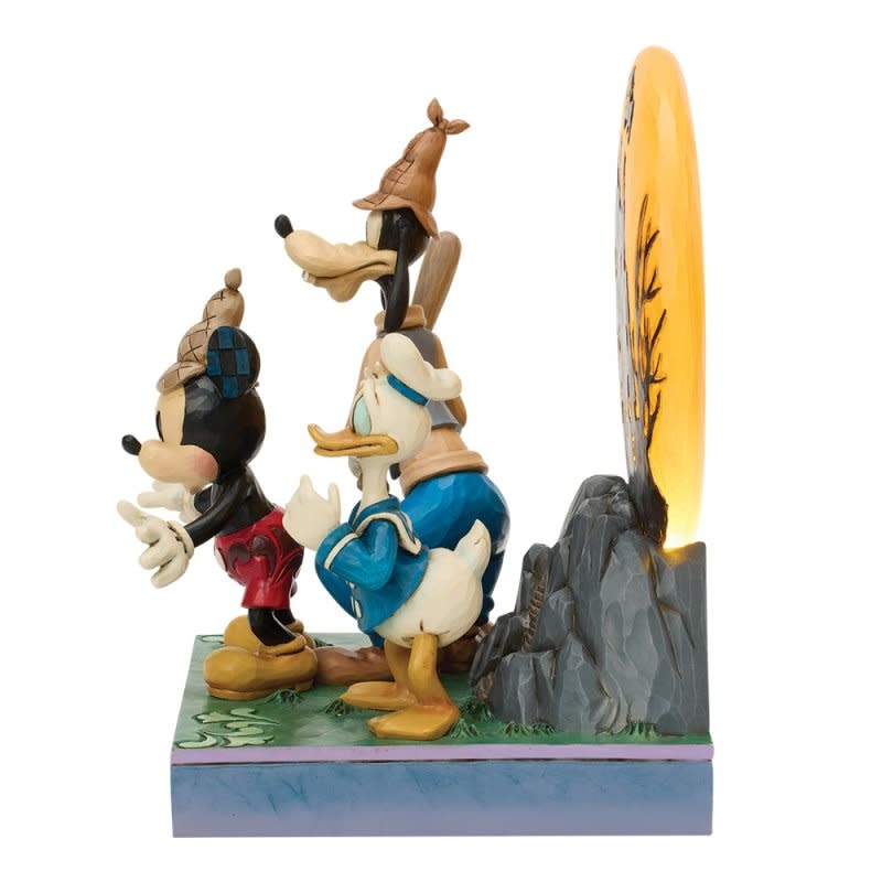 Figurine: Donald, Goofy & Mickey - Look Out! Ghosts (Lonesome Ghosts)