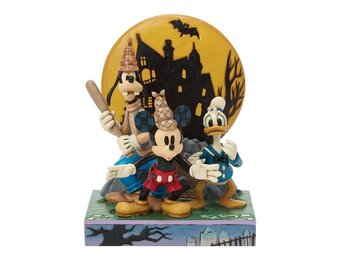 Figurine: Donald, Goofy & Mickey - Look Out! Ghosts (Lonesome Ghosts)
