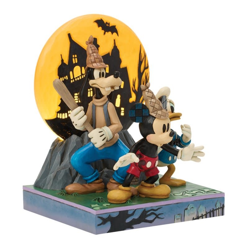 Figurine: Donald, Goofy & Mickey - Look Out! Ghosts (Lonesome Ghosts)