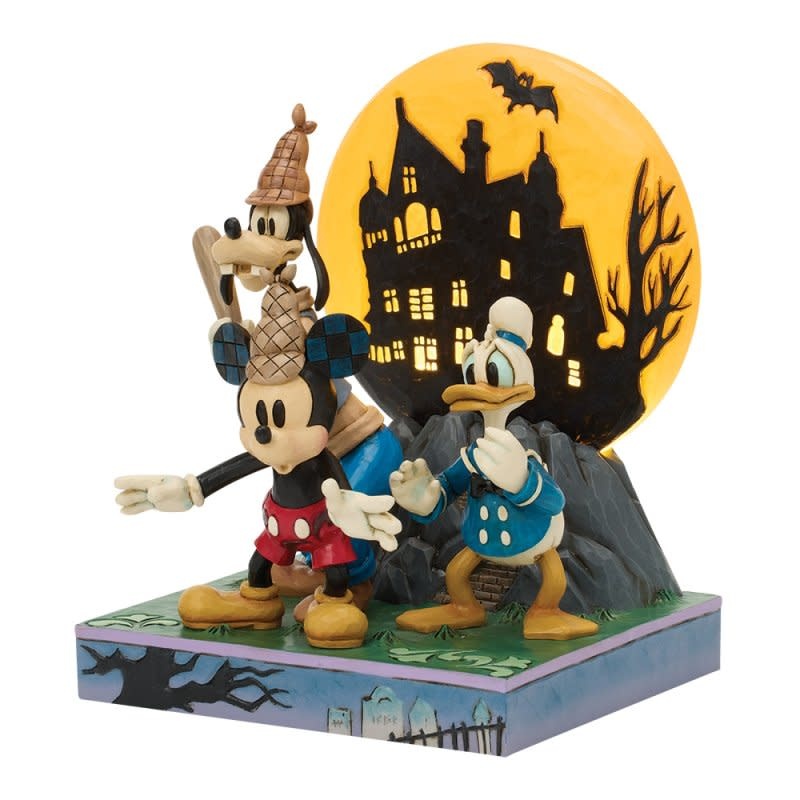 Figurine: Donald, Goofy & Mickey - Look Out! Ghosts (Lonesome Ghosts)