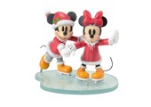 Figurine:  Mickey and Minnie Mouse - Skating