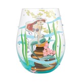 Glas: Ariel - An Ocean of Dreams (Stemless Glass by Lolita)
