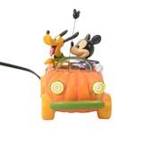 Figurine: Mickey Mouse - Lit Pumpkin Car