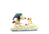 Figurine: Peanuts - Clearing the Way for Christmas