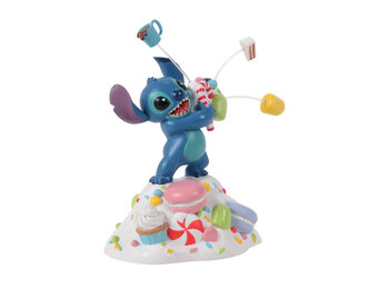 Figurine: Stitch - Orders it all