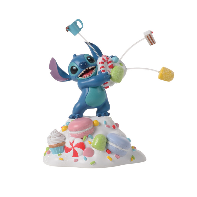 Figurine: Stitch - Orders it all