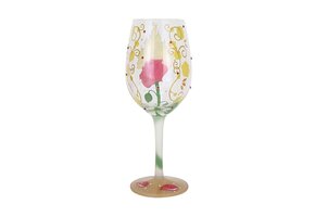Wijnglas: Belle - Bold like a Rose (Glass by Lolita)