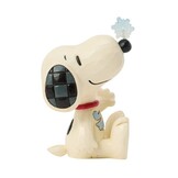 Mini Figurine: Snoopy - with Snowflake on Nose