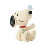 Mini Figurine: Snoopy - with Snowflake on Nose