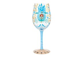 Wijnglas: Cinderella - Midnight Dreams Wine Glass by Lolita