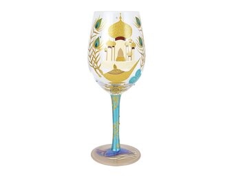 Wijnglas: Jasmine - Show me the World (Glass by Lolita)