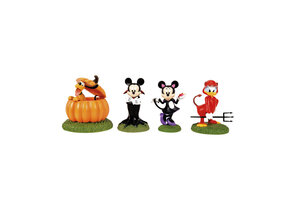 Figurine: Dewy, Huey & Louie - Ready For Tricks & Treats