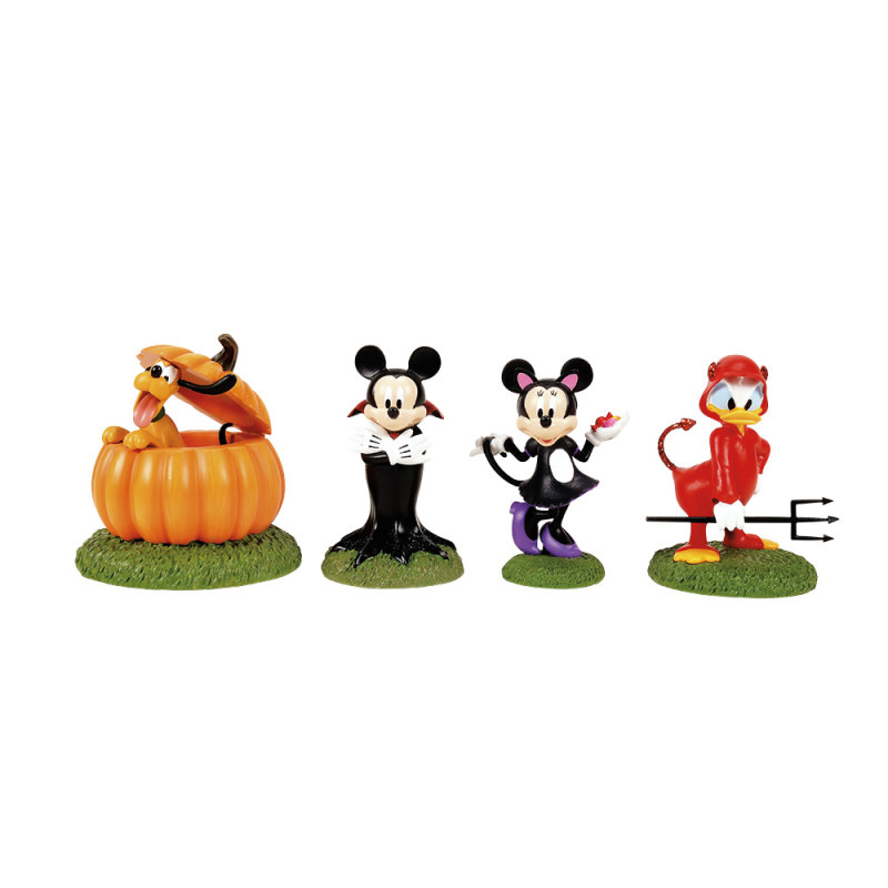 Figurine: Dewy, Huey & Louie - Ready For Tricks & Treats