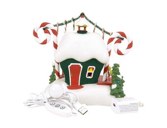 Village: Grinch - Who-Ville Candy Cane Stripers