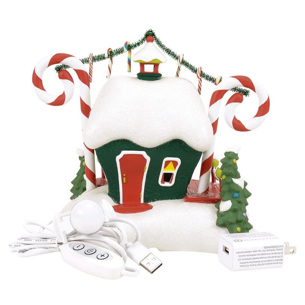 Village: Grinch - Who-Ville Candy Cane Stripers