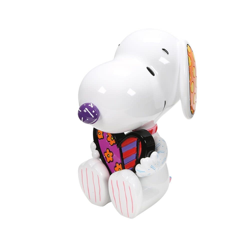 Figurine: Snoopy - Statue with Britto Heart