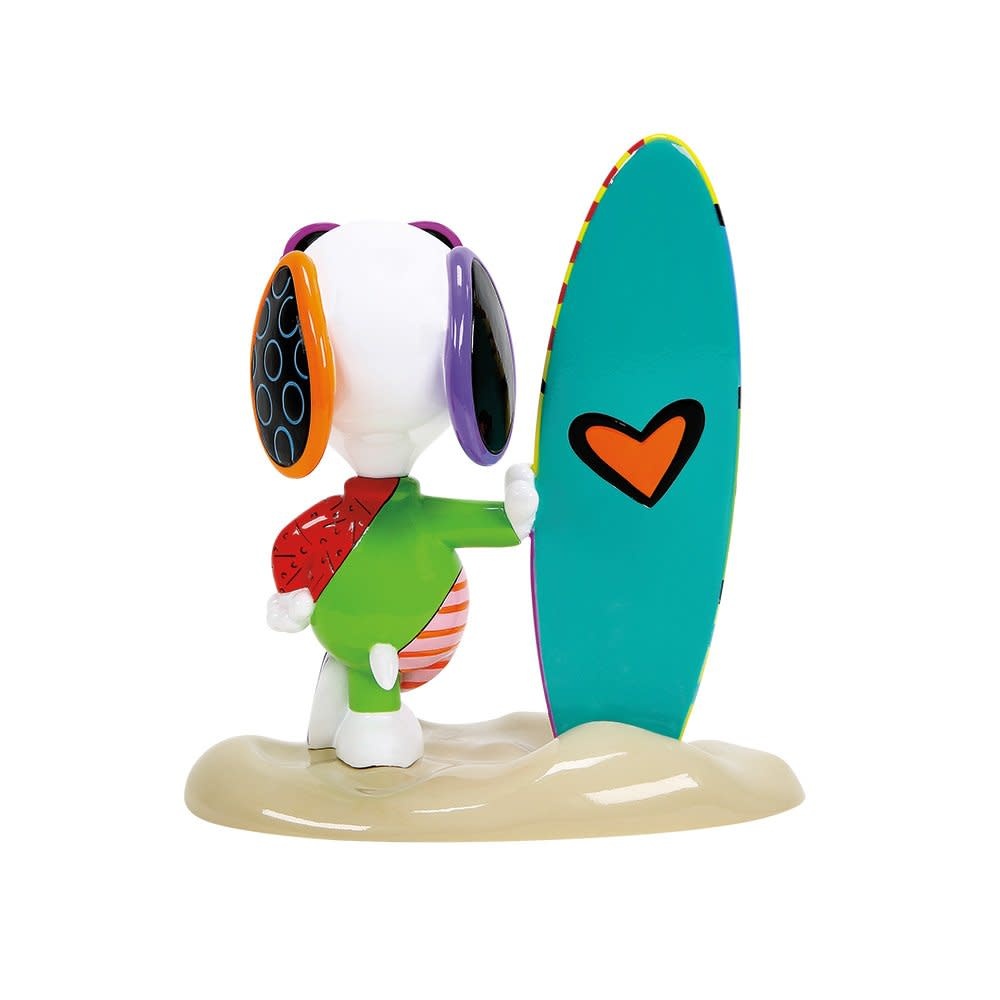 Figurine: Snoopy - Surfing Figurine