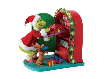 Figurine: Grinch - Christmas Dinner