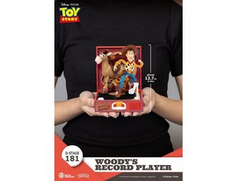Figurine: Toy Story  - Record Player Series PVC figure Woody's Record Player 13 cm