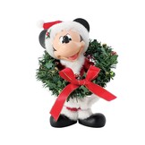 Figurine: Mickey Mouse - Holly Jolly