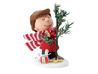 Figurine: Charlie Brown - Charlie Brown's tree