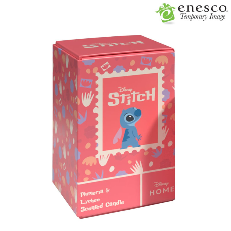 Kaars: Stitch - Plumeria and Lychee Scented