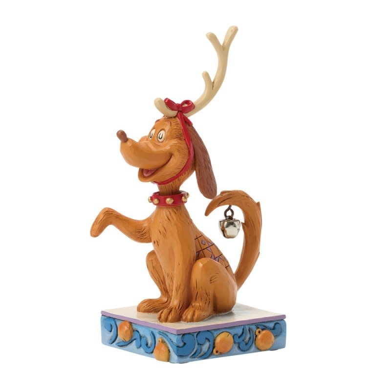 Figurine: Max with Bell on Tail - The Grinch by Jim Shore