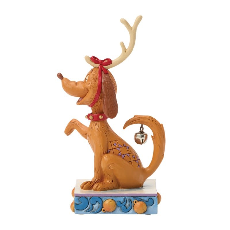 Figurine: Max with Bell on Tail - The Grinch by Jim Shore