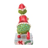 Figurine: The Grinch Giving Max a Bone - The Grinch by Jim Shore