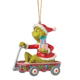 Ornament: The Grinch in Wagon Hanging Ornament