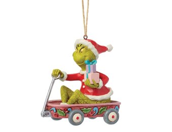 Ornament: The Grinch in Wagon Hanging Ornament