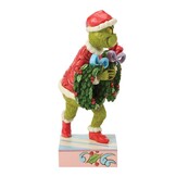 Figurine: The Grinch Stealing Wreaths