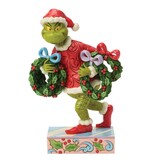 Figurine: The Grinch Stealing Wreaths