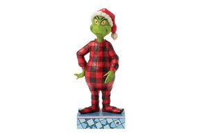 Figurine: The Grinch Wearing Pyjamas