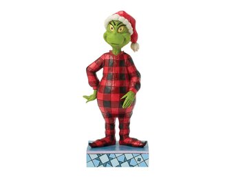 Figurine: The Grinch Wearing Pyjamas
