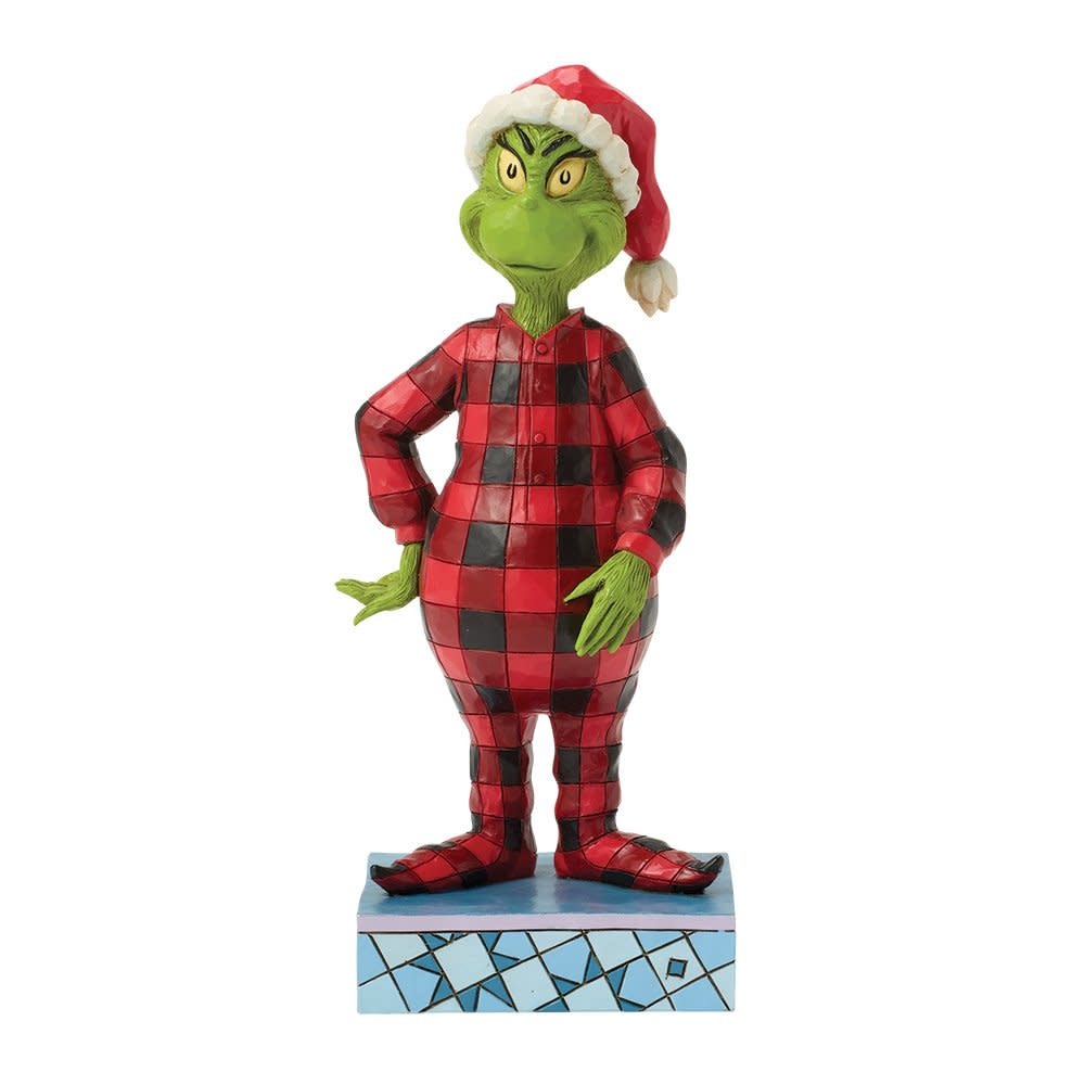 Figurine: The Grinch Wearing Pyjamas