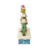 Figurine: The Grinch with 'Grinchy' Sign
