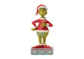 Figurine: The Grinch with Broken Candy Cane