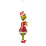 Hanging Ornament: The Grinch - with Heart Hands