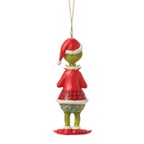 Hanging Ornament: The Grinch - with Heart Hands