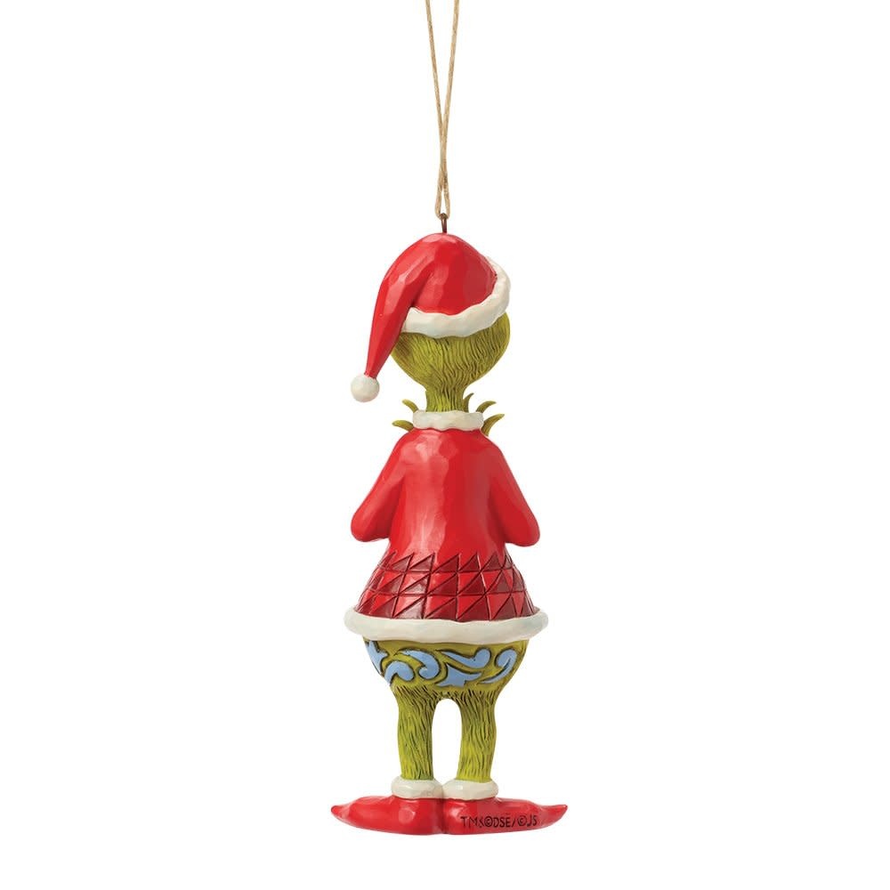 Ornament: The Grinch with Heart Hands Hanging Ornament