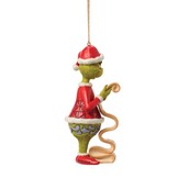 Ornament: The Grinch with Lists Hanging Ornament