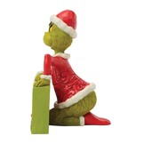 Figurine: The Grinch with Rotating Sign