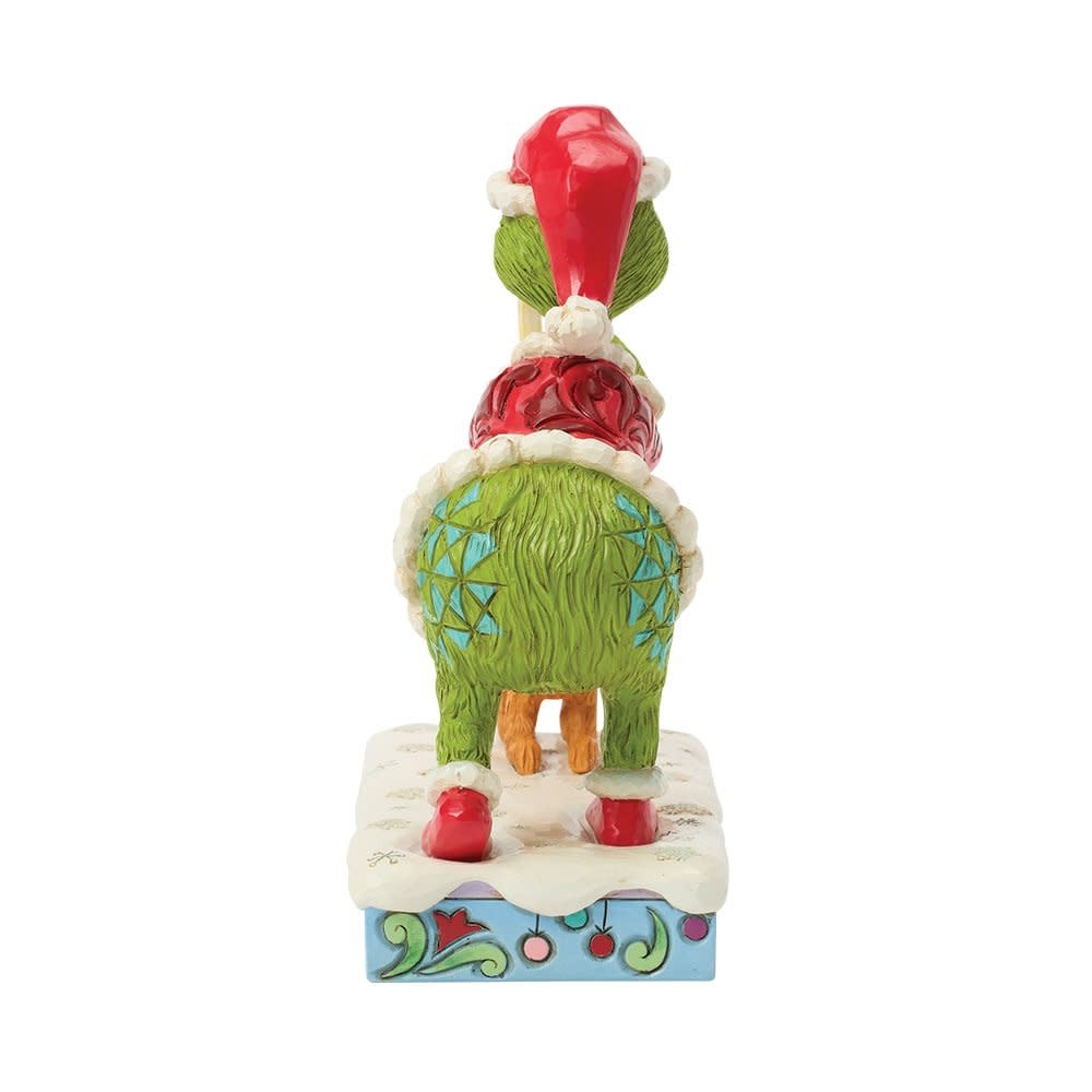 Figurine: The Grinch - Tying Antlers on Max