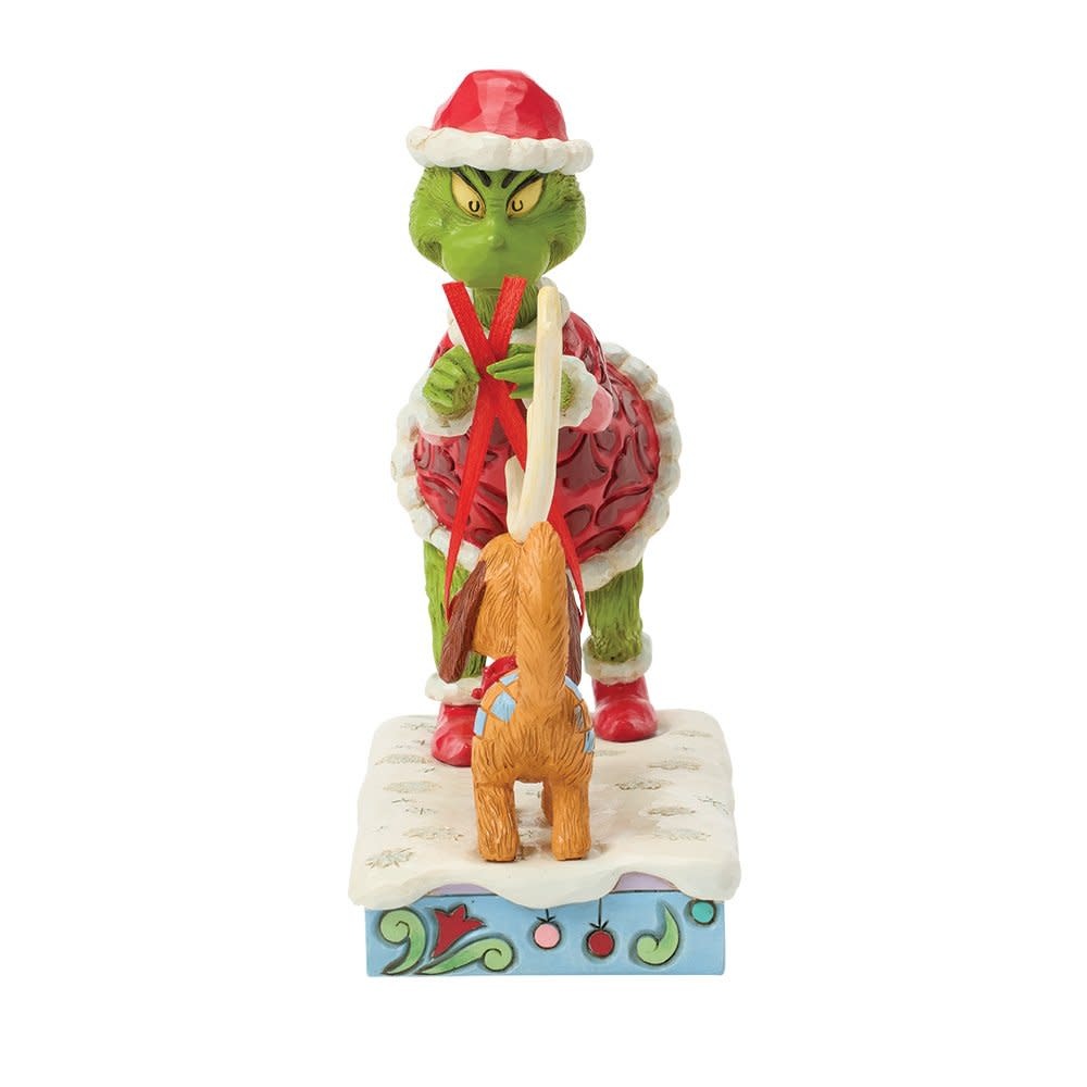 Figurine: The Grinch - Tying Antlers on Max