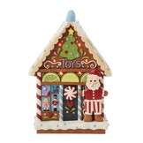 Figurine: Gingerbread LED Toy Shop